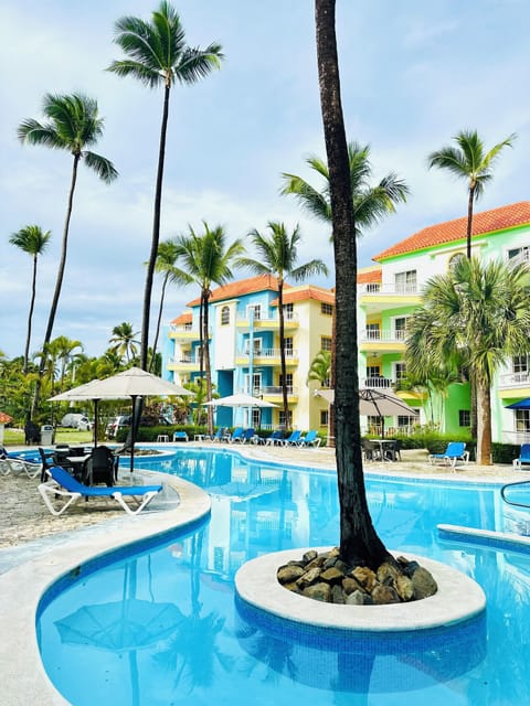 Outside pool