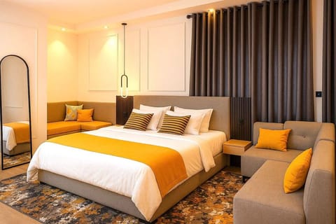 Junior Room, Balcony, City View | Desk, laptop workspace, blackout drapes, soundproofing