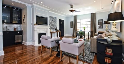 The open and inviting layout is designed for both effortless entertaining and quiet relaxation.