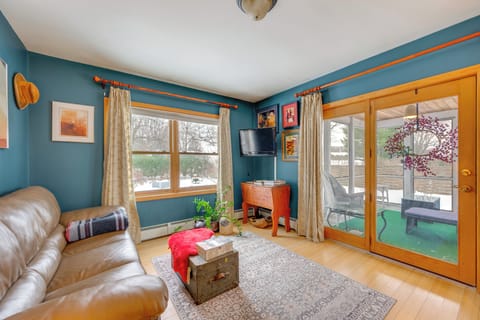 Burlington Vacation Rental | 1BR | 1BA | 500 Sq Ft | 3 Steps to Enter