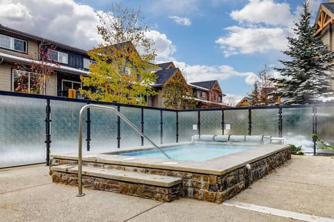 Shared hot tub to enjoy after a big day of adventure!