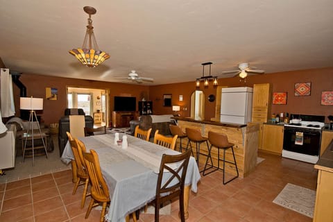 Open Kitchen and Dining Area