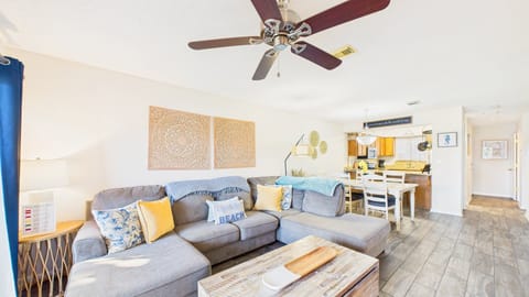 Living area with ample seating and stylish decor