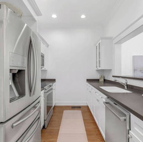 Updated Kitchen with Stainless Steel appliances