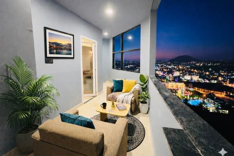 Deluxe Double Room, Balcony, Hill View | Property grounds