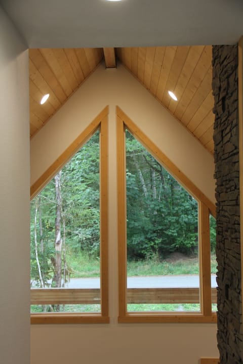 Beautiful view from the upper level living room.