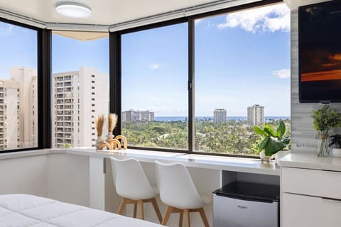 A room with a view that`s hard to beat.