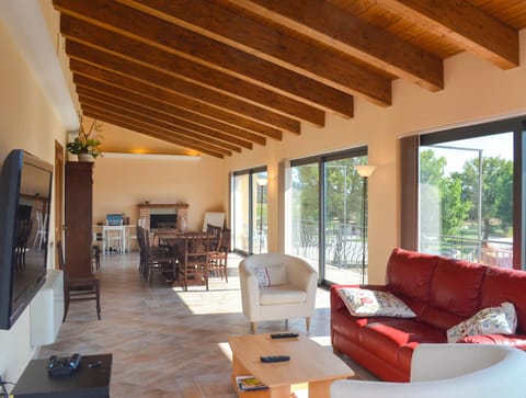 Apartment, Balcony | Living area | Flat-screen TV, fireplace