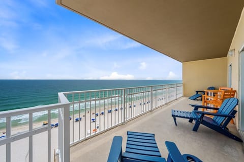 Crystal Shores West 501 Gulf Front Balcony