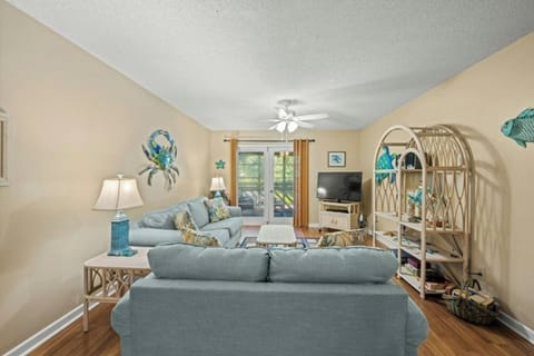 Sink into these comfy sofas and enjoy a family movie night.