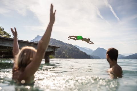 Seasonal outdoor pool