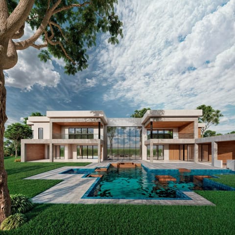 Welcome to the Stratus Mansion at Reunion, relax in an open-concept luxury gathering space with dual fireplaces and designer furnishings