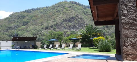 Standard Quadruple Room, 2 Double Beds | Mountain view