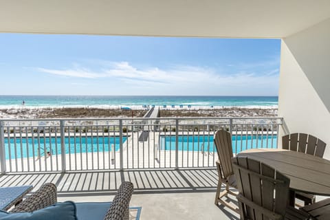 Wake up to stunning ocean views from your private balcony, where morning coffee tastes better with endless blue horizons.