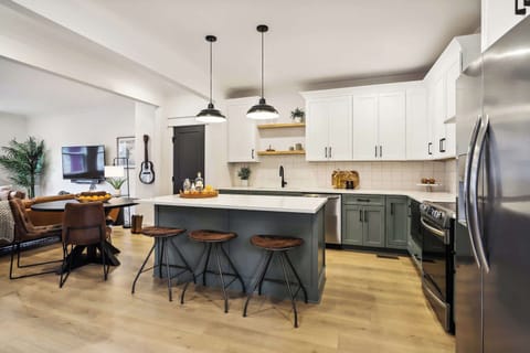 Unit B Kitchen | Fully Equipped Kitchen with Essential Cookware | First Floor