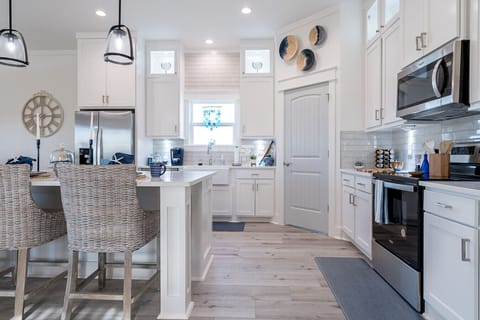 Whip up delicious meals in this charming kitchen