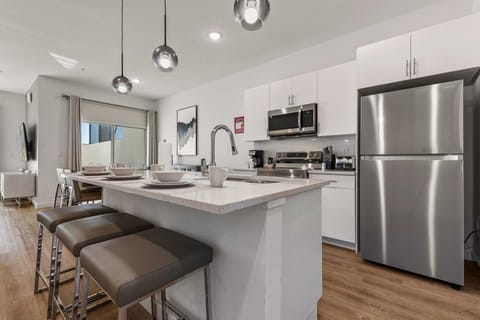 An open modern kitchen that brings everyone together