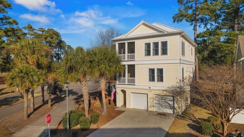 3 story house, 2 car garage plus additional parking in front.