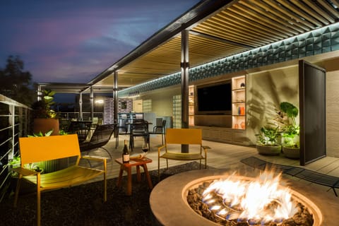 Rooftop terrace