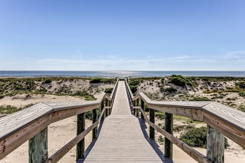 Beach nearby