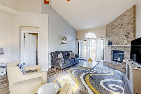 House, Multiple Beds, Patio, Garden View (The Healing Haven) | Living area