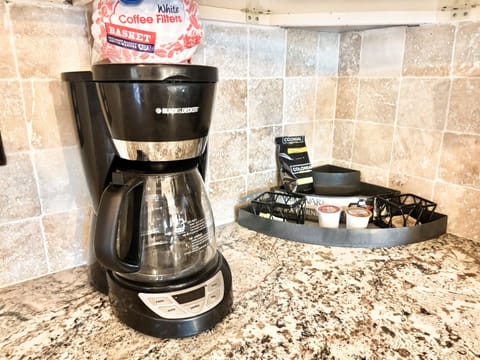 Coffee maker available for guest use!