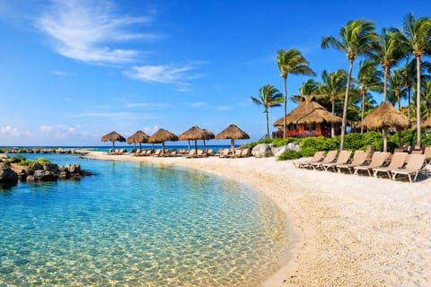 Beach nearby, white sand