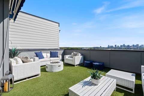 With views of the city