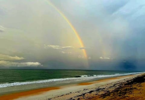 3 Minute walk to this beautiful neighborhood-private beach