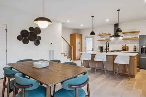 Dining Area: This isn't just a dining room; it's the perfect centerpiece for your whole crew.