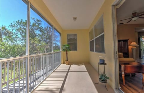 Screen in porch with lots of sunlight