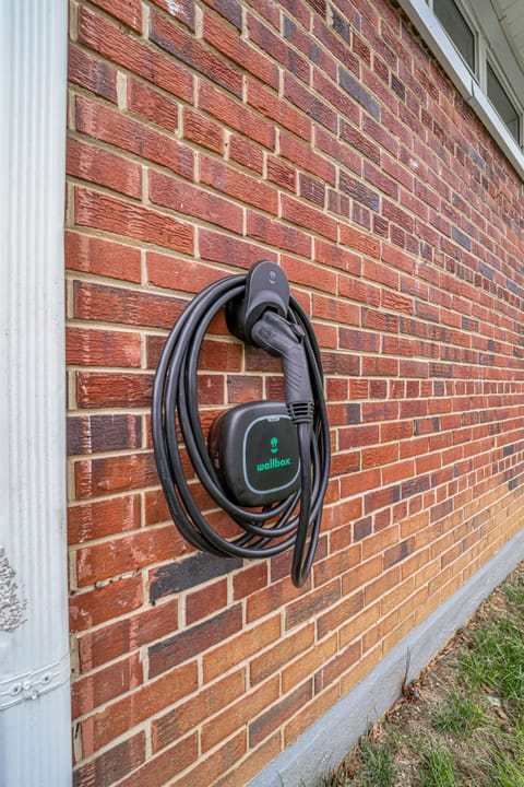 E.V Charger. Additional charges will be applied for usage.