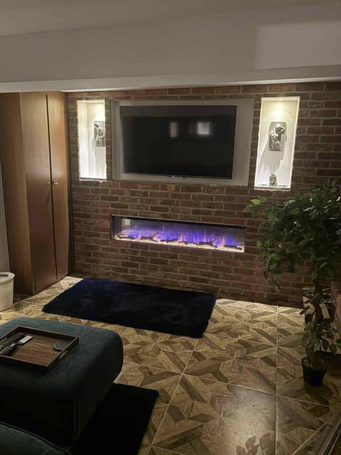 Apartment, 1 Bedroom, Balcony | Living room | Books