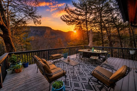 Breathtaking sunset ends the best day ever.