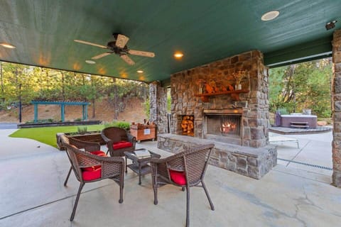 Outdoor Fireplace