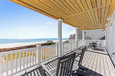 Third Floor Deck w/Seating + Ocean Views