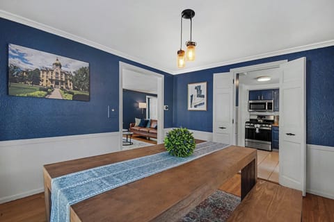 Dining space near kitchen