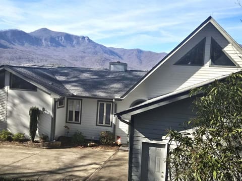 House up in the mountains with incredible views.