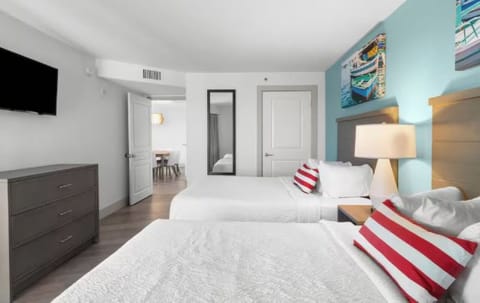 Stretch out in a spacious room designed for effortless rest.