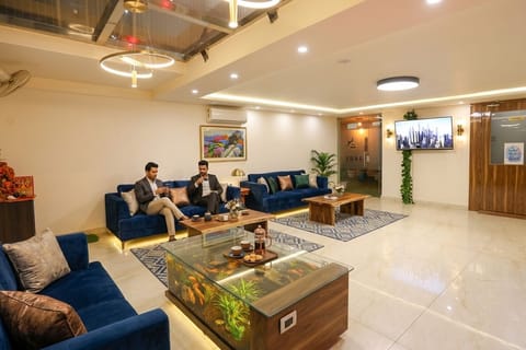 Lobby sitting area