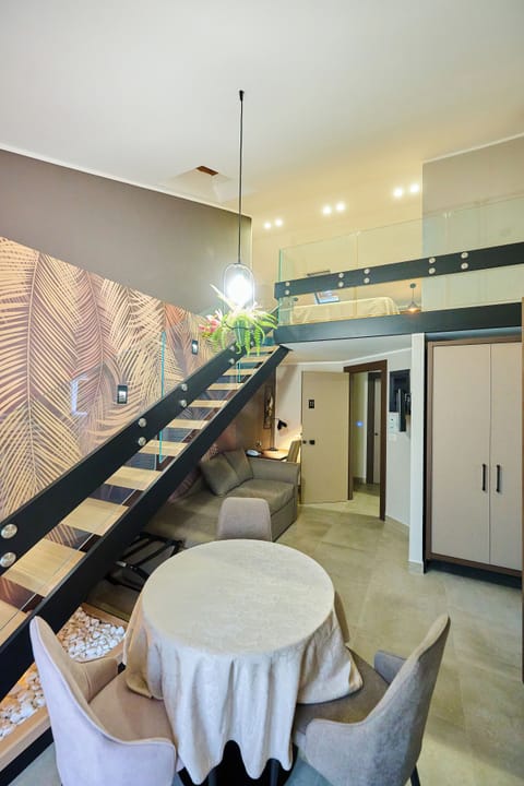 Deluxe Duplex | Living area