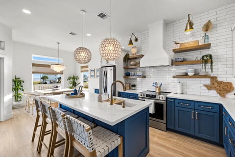 Designer kitchen with EVERYTHING you might need you could need.