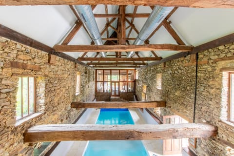 Indoor pool, seasonal outdoor pool