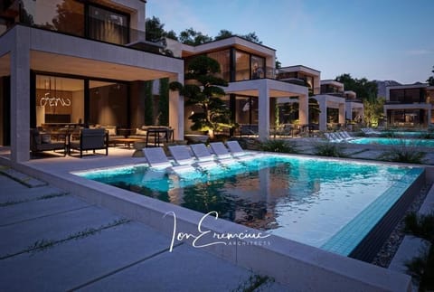 Deluxe Villa, Balcony, Garden View | Pool | 6 outdoor pools, pool umbrellas