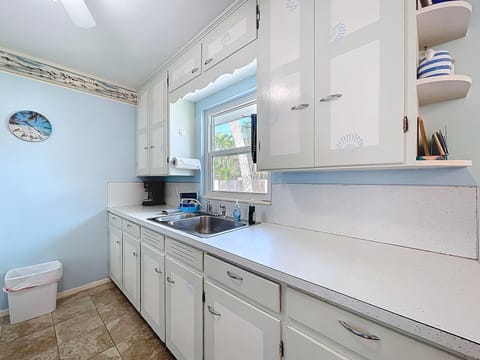 All the essentials provided in the kitchen