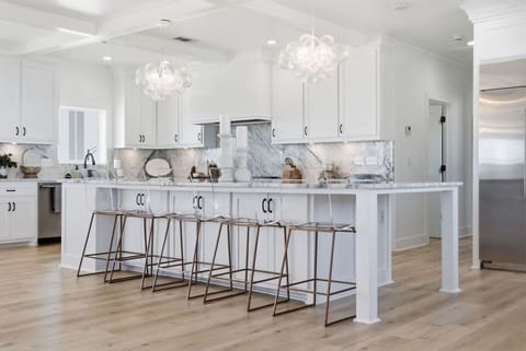 Oversized kitchen space — Built for group meals