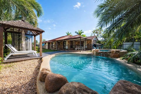 Private tropical pool oasis — your own slice of resort-style paradise