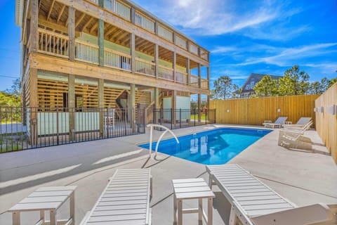 Surf or Sound Realty - 1240 - Coastal Breeze - Pool Area -4