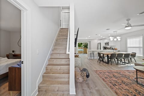 2 bedrooms located on the first floor