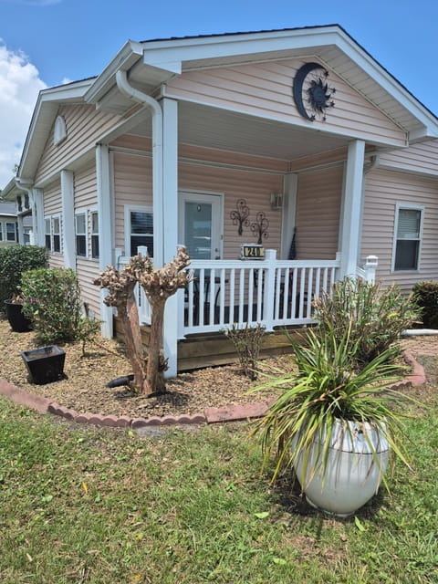 Small deck outside view 